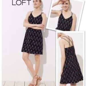 Loft chevron dress